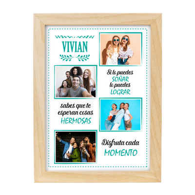 MS Regalos Personalizados | Cuadro personalizado | Si puedes soñarlo | My Sign Lima Peru