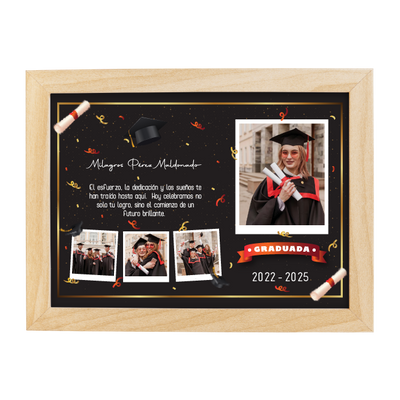 MS Regalos Personalizados | Cuadro Personalizado l Graduación 04 | My Sign Lima Peru