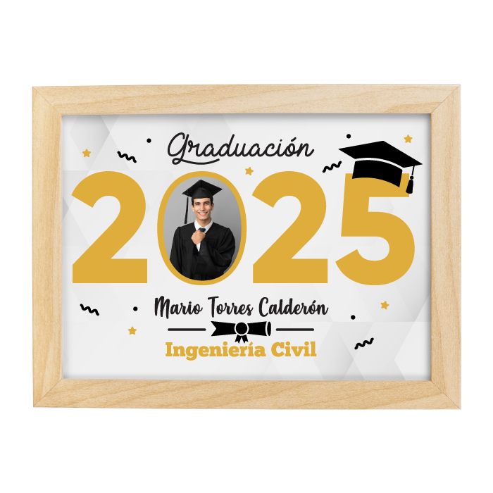 MS Regalos Personalizados | Cuadro Personalizado l Graduación 06 | My Sign Lima Peru