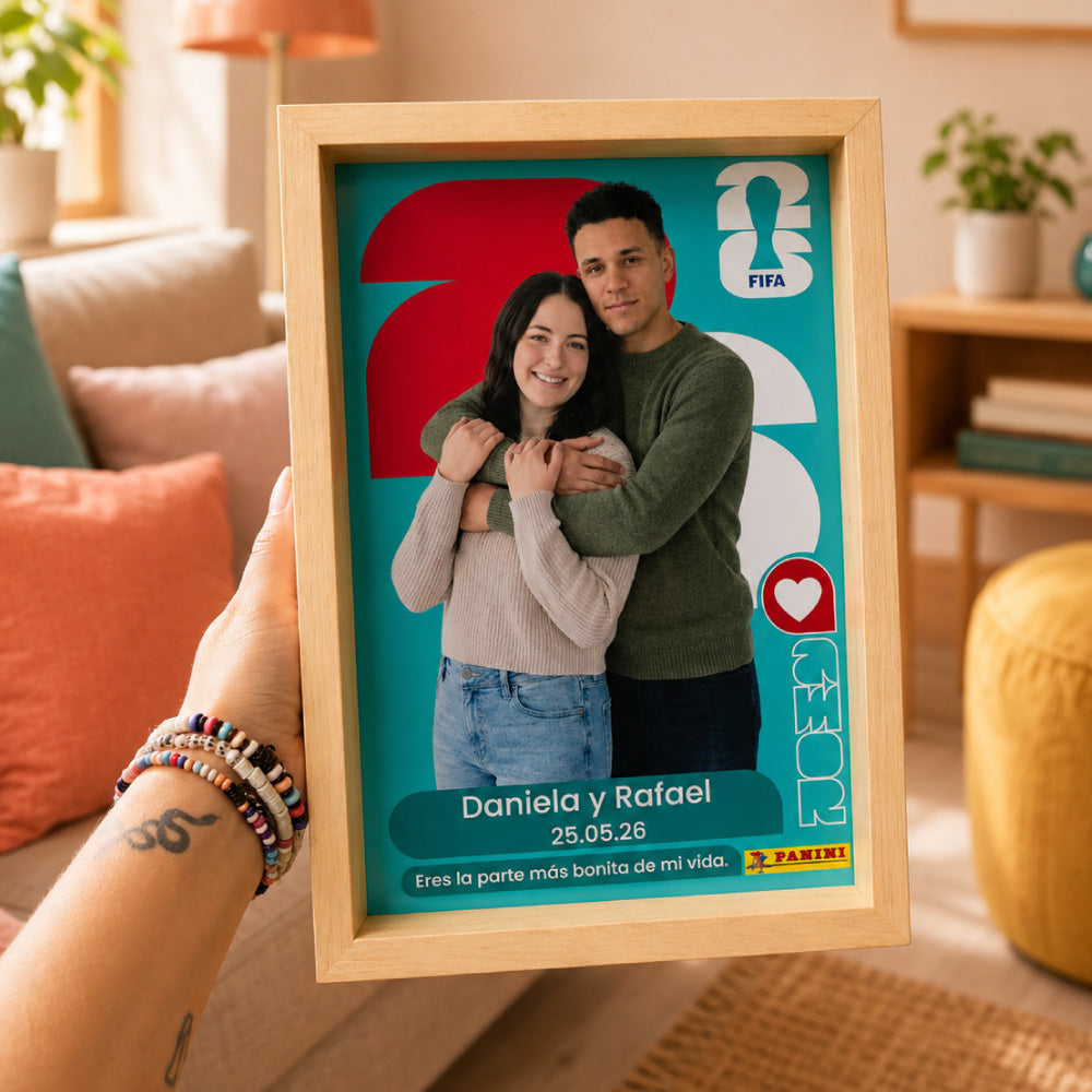 Cuadro Personalizado l Figuritas Parejas