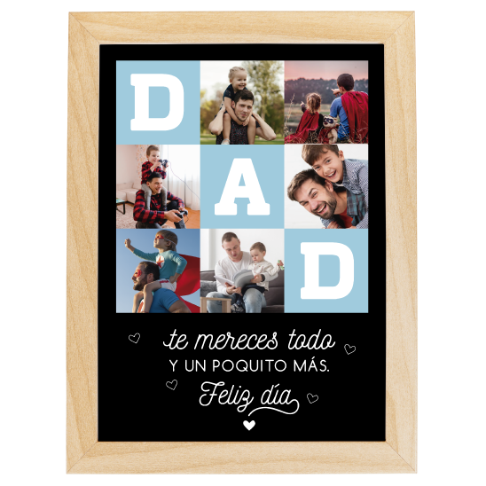 MS Regalos Personalizados | Cuadro personalizado |  Te mereces todo | My Sign Lima Peru