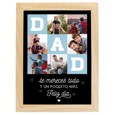MS Regalos Personalizados | Cuadro personalizado |  Te mereces todo | My Sign Lima Peru