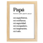 MS Regalos Personalizados | Cuadro personalizado |  Papá sinónimos | My Sign Lima Peru