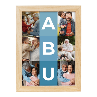 MS Regalos Personalizados | Cuadro Personalizado l Abuelo 01 | My Sign Lima Peru