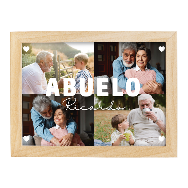 MS Regalos Personalizados | Cuadro Personalizado l Abuelo 07 | My Sign Lima Peru
