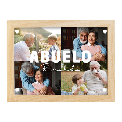 MS Regalos Personalizados | Cuadro Personalizado l Abuelo 07 | My Sign Lima Peru