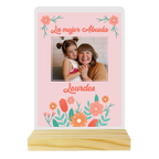MS Regalos Personalizados | Cuadro Corazón Acrílico | La mejor Abuela | My Sign Lima Peru