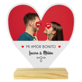 MS Regalos Personalizados | Cuadro Corazón Acrílico | Mi amor bonito | My Sign Lima Peru