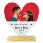 MS Regalos Personalizados | Cuadro Corazón Acrílico | Mi amor bonito | My Sign Lima Peru