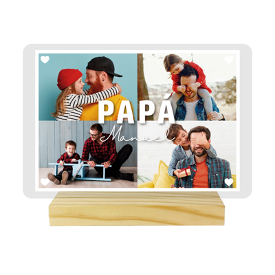 MS Regalos Personalizados | Cuadro Acrílico | Papá fotos | My Sign Lima Peru
