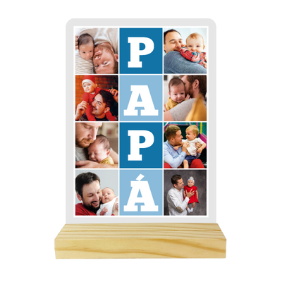 MS Regalos Personalizados | Cuadro Acrílico | Papá vertical | My Sign Lima Peru