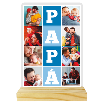 MS Regalos Personalizados | Cuadro Acrílico | Papá 3 | My Sign Lima Peru
