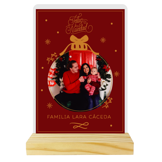 MS Regalos Personalizados | Cuadro Acrílico l Navidad 02 | My Sign Lima Peru