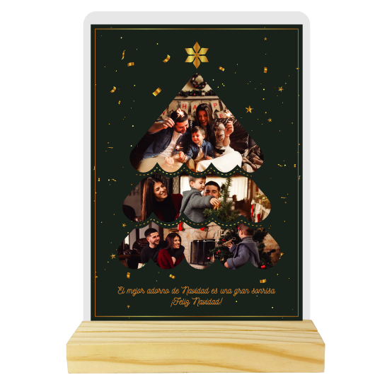 MS Regalos Personalizados | Cuadro Acrílico l Navidad 04 | My Sign Lima Peru