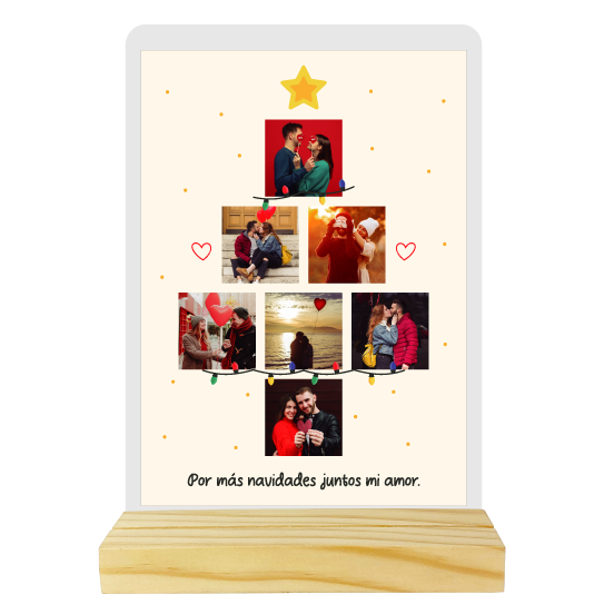 MS Regalos Personalizados | Cuadro Acrílico l Navidad 03 | My Sign Lima Peru