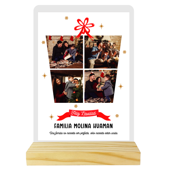 MS Regalos Personalizados | Cuadro Acrílico l Navidad 01 | My Sign Lima Peru