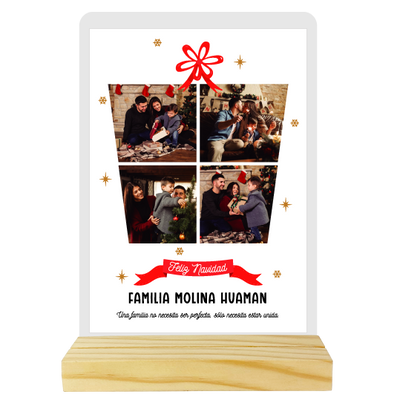 MS Regalos Personalizados | Cuadro Acrílico l Navidad 01 | My Sign Lima Peru