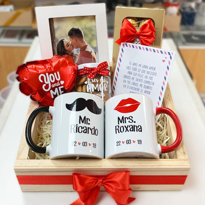 Gift Box para aniversario y parejas | MS Regalos Personalizados Lima Peru
