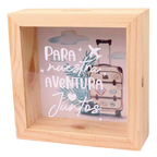 MS Regalos Personalizados | Alcancía personalizada | Para nuestra aventura juntos | My Sign Lima Peru
