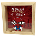 MS Regalos Personalizados | Alcancía Personalizada | Spiderman | My Sign Lima Peru