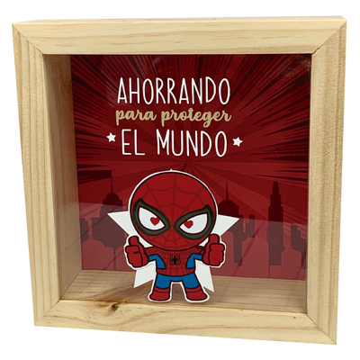 MS Regalos Personalizados | Alcancía Personalizada | Spiderman | My Sign Lima Peru