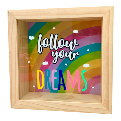 MS Regalos Personalizados | Alcancía personalizada | Follow your Dreams | My Sign Lima Peru