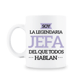 MS Regalos Personalizados | Taza Personalizada | Legendaria Jefa | My Sign Lima Peru