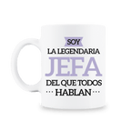 MS Regalos Personalizados | Taza Personalizada | Legendaria Jefa | My Sign Lima Peru