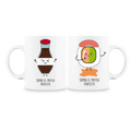 MS Regalos Personalizados | Tazas pareja personalizadas | Match perfecto | My Sign Lima Peru