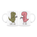 MS Regalos Personalizados | Tazas pareja personalizadas | Dinorex | My Sign Lima Peru