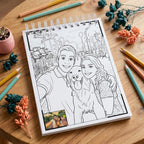 Cuaderno para pintar | Fotos Personalizadas