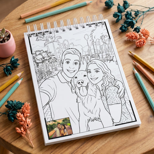 Cuaderno para pintar | Fotos Personalizadas