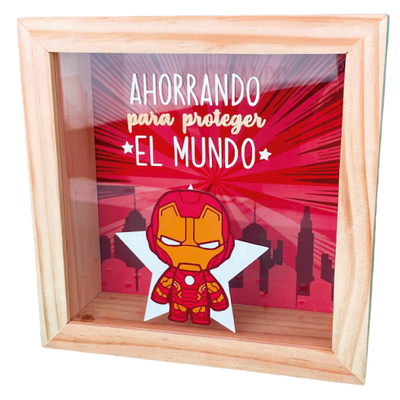 MS Regalos Personalizados | Alcancía personalizada | Iron Man | My Sign Lima Peru