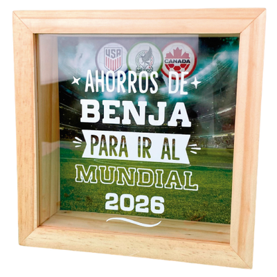 MS Regalos Personalizados | Alcancía personalizada | Para ir al mundial | My Sign Lima Peru