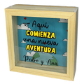 Alcancía Personalizada | Aquí comienza