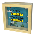 Alcancía Personalizada | Aquí comienza