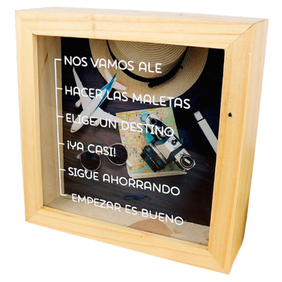 MS Regalos Personalizados | Alcancía personalizada | Empezar es bueno | My Sign Lima Peru