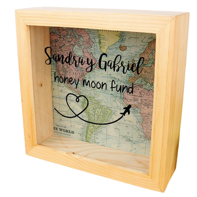 MS Regalos Personalizados | Alcancía personalizada | Honey Moon fund | My Sign Lima Peru