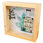 MS Regalos Personalizados | Alcancía personalizada | Lets go travel | My Sign Lima Peru
