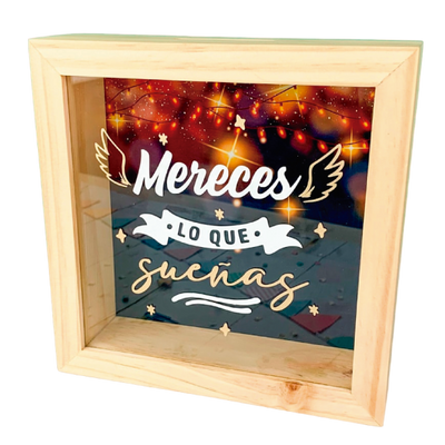 MS Regalos Personalizados | Alcancía personalizada | Mereces lo que sueñas | My Sign Lima Peru