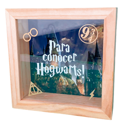 MS Regalos Personalizados | Alcancía personalizada | Para conocer Hogwarts | My Sign Lima Peru