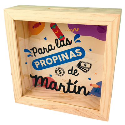 MS Regalos Personalizados | Alcancía personalizada | Para las propinas de | My Sign Lima Peru