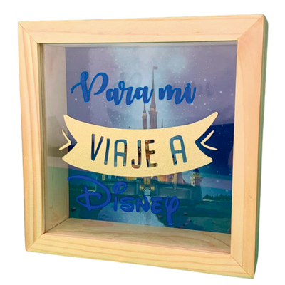 MS Regalos Personalizados | Alcancía personalizada | Para mi viaje a Disney | My Sign Lima Peru
