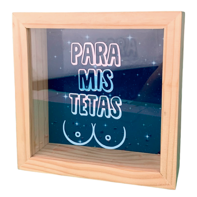 MS Regalos Personalizados | Alcancía personalizada | Para mis tetas | My Sign Lima Peru