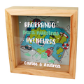 MS Regalos Personalizados | Alcancía personalizada | Ahorrando para nuestras aventuras | My Sign Lima Peru