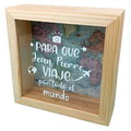 MS Regalos Personalizados | Alcancía personalizada | Para que viaje por todo el mundo | My Sign Lima Peru