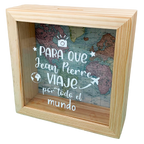 MS Regalos Personalizados | Alcancía personalizada | Para que viaje por todo el mundo | My Sign Lima Peru