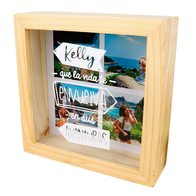 MS Regalos Personalizados | Alcancía personalizada | Para que la vida te envuelva | My Sign Lima Peru