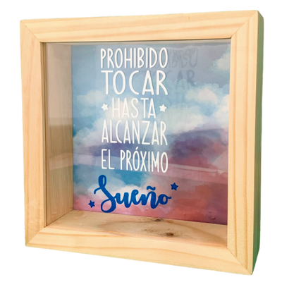 MS Regalos Personalizados | Alcancía personalizada | Prohibido tocar hasta | My Sign Lima Peru
