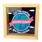 MS Regalos Personalizados | Alcancía personalizada | Que tus sueños sean más grandes | My Sign Lima Peru